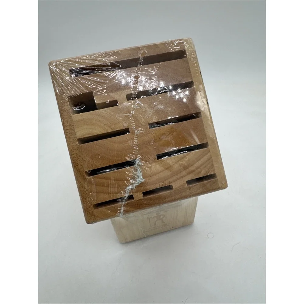 Henckels Hardwood Knife Block, Knife‎ Storage, 11-slot New Sealed
